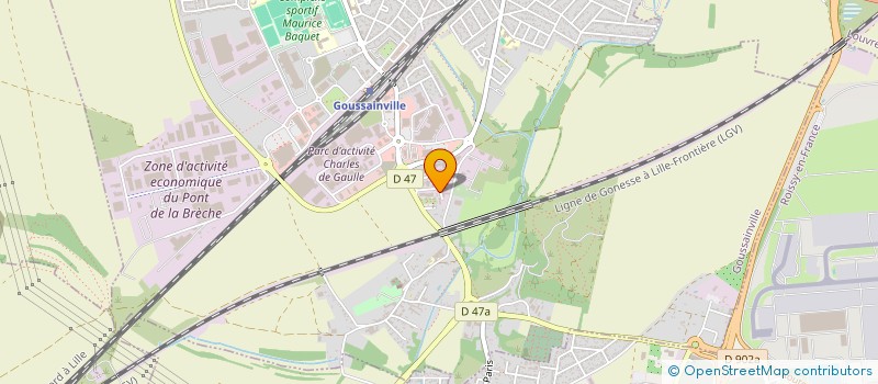 localisation de l'entreprise BMO  GOUSSAINVILLE