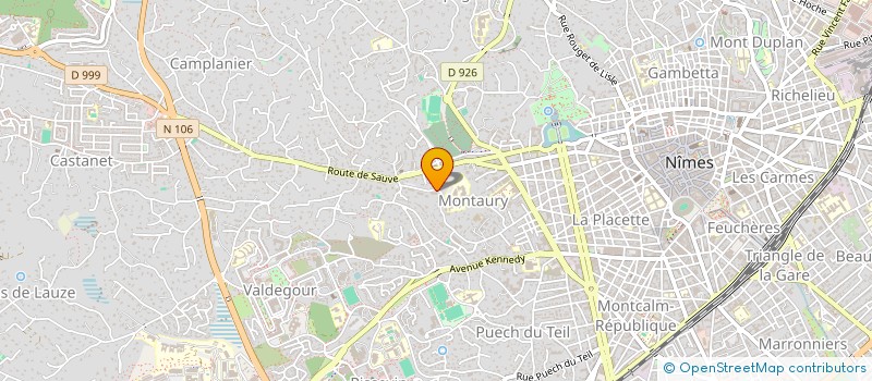 localisation de l'entreprise BMO ASSISTANCE  NIMES