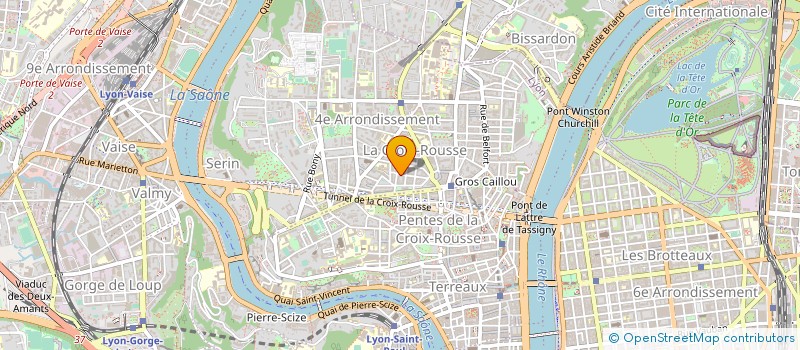 localisation de l'entreprise BMO (BEYSSAT MAITRISE D'OUVRAGE) à LYON