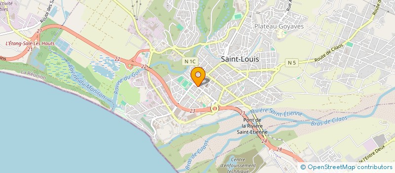 localisation de l'entreprise BMO RUN à SAINT-LOUIS