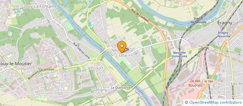 localisation de l'entreprise BMOLE à NEUVILLE-SUR-OISE