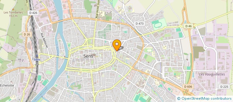 localisation de l'entreprise BMOS  SENS