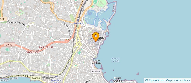 localisation de l'entreprise BMP FOODS à ANTIBES