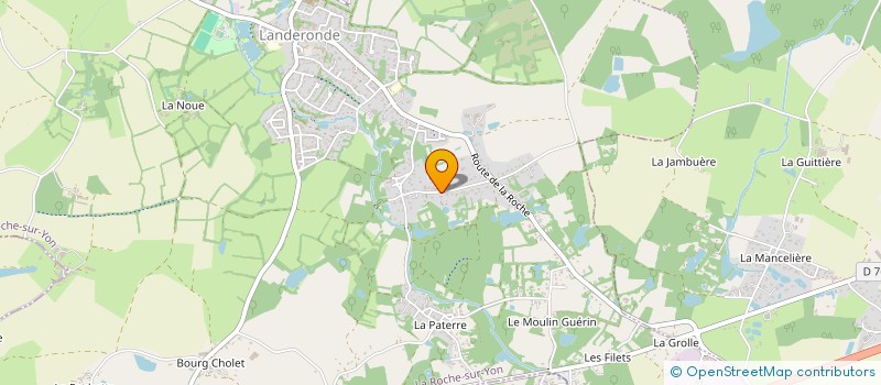 localisation de l'entreprise BMP REZE  LANDERONDE