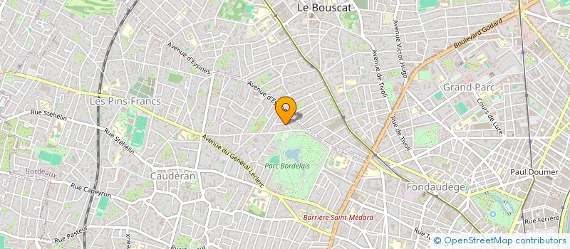 localisation de l'entreprise BMPATRIMOINE à BORDEAUX