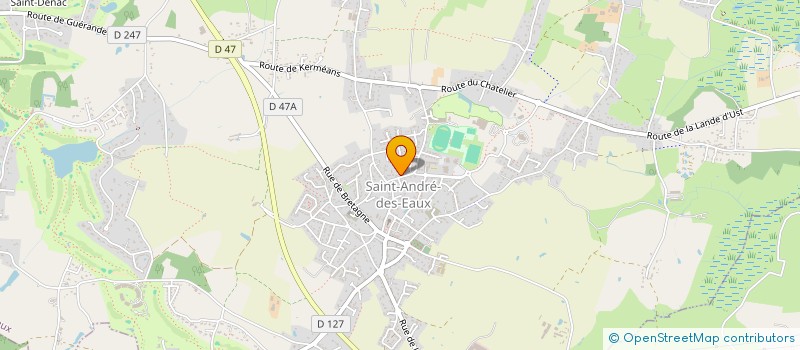 localisation de l'entreprise BMPJ  SAINT-ANDRE-DES-EAUX