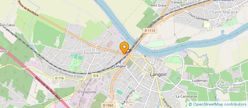localisation de l'entreprise BMPP&IMMO à LANGON