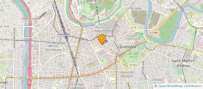 localisation de l'entreprise BMR à GRENOBLE