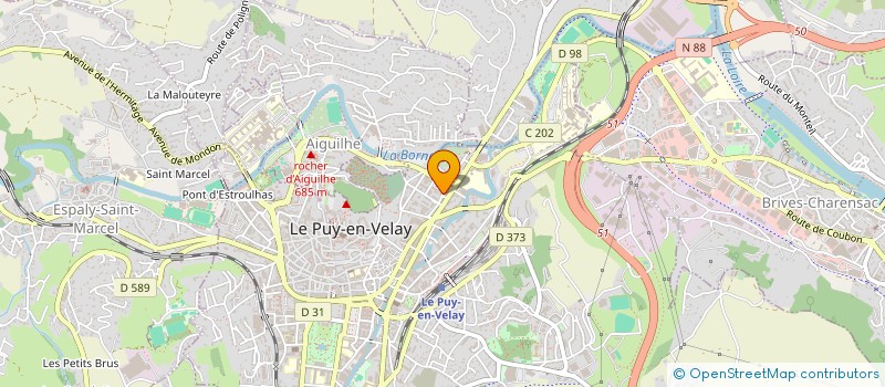 localisation de l'entreprise BMR  LE PUY-EN-VELAY