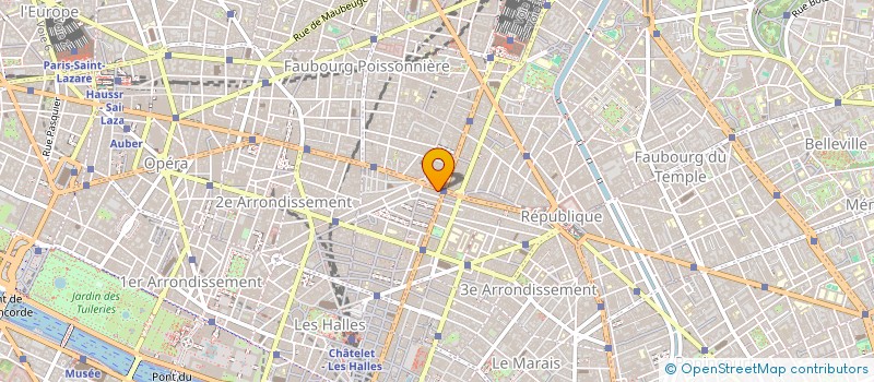 localisation de l'entreprise BMR BEAUTE  PARIS