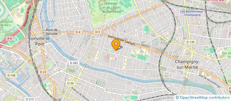 localisation de l'entreprise BMR CLOUD AI  CHAMPIGNY-SUR-MARNE