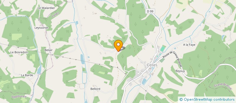 localisation de l'entreprise BMR-IMMO  SIORAC-DE-RIBERAC