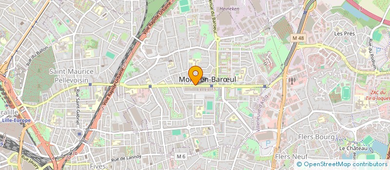 localisation de l'entreprise BMR59  MONS-EN-BARUL
