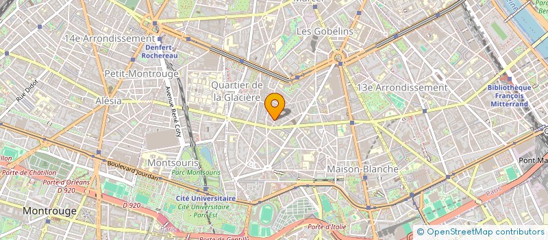 localisation de l'entreprise BMRB  PARIS