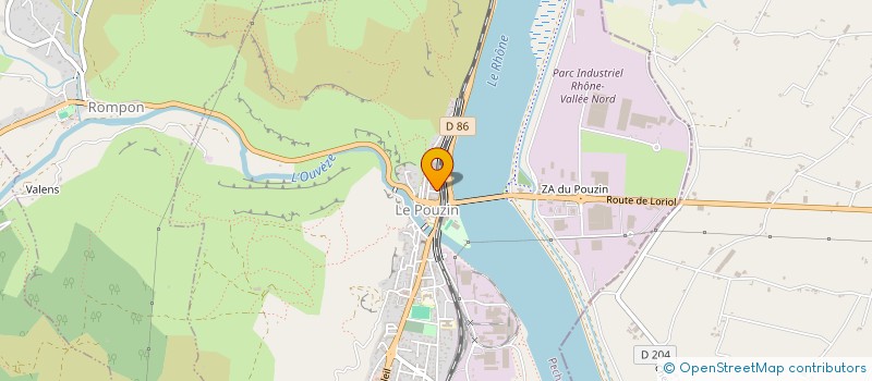 localisation de l'entreprise BMRG  LORIOL-SUR-DROME