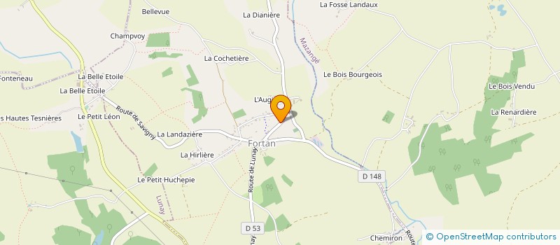 localisation de l'entreprise BMS 41 à SAVIGNY-SUR-BRAYE
