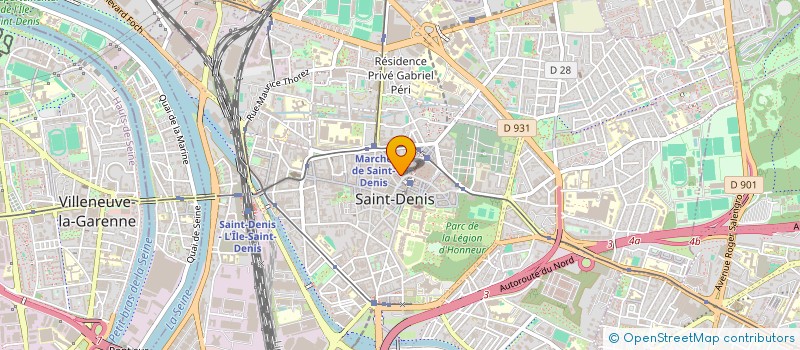 localisation de l'entreprise BMS à SAINT-DENIS