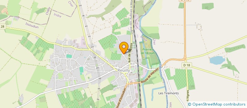 localisation de l'entreprise BMS à REUILLY