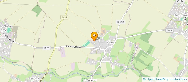 localisation de l'entreprise BMS  VIEUX