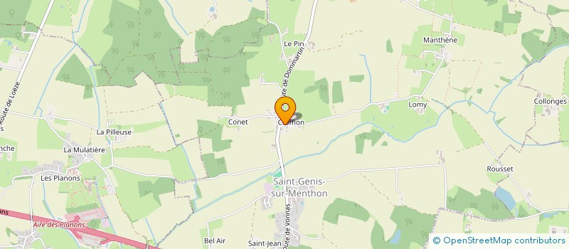 localisation de l'entreprise BMS  SAINT-GENIS-SUR-MENTHON