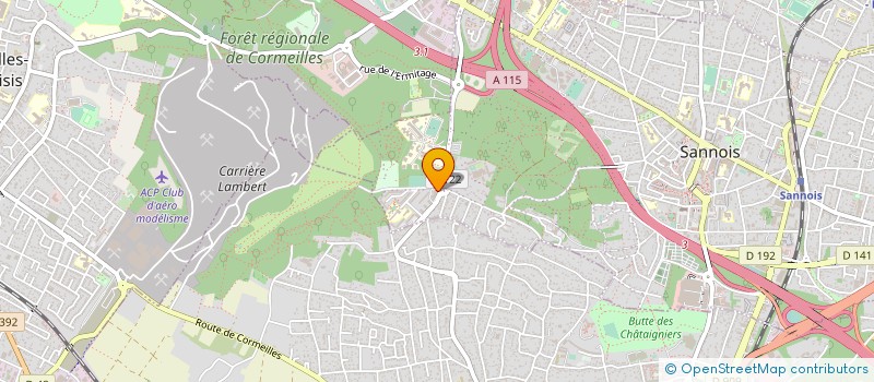 localisation de l'entreprise BMS à SANNOIS