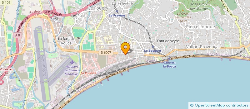 localisation de l'entreprise BMS à CANNES