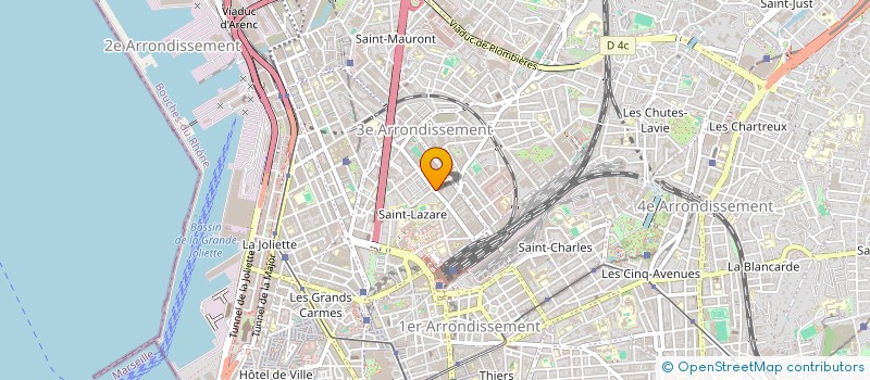 localisation de l'entreprise BMS à MARSEILLE