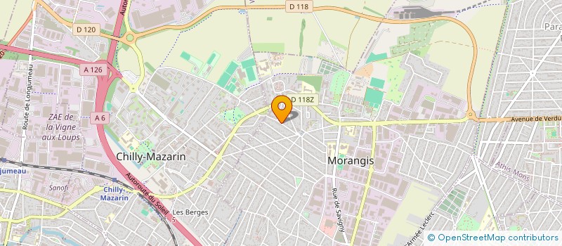 localisation de l'entreprise BMS à MORANGIS