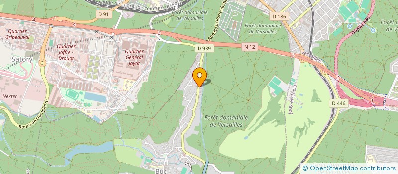 localisation de l'entreprise BMS-AMENAGEMENT  BUC