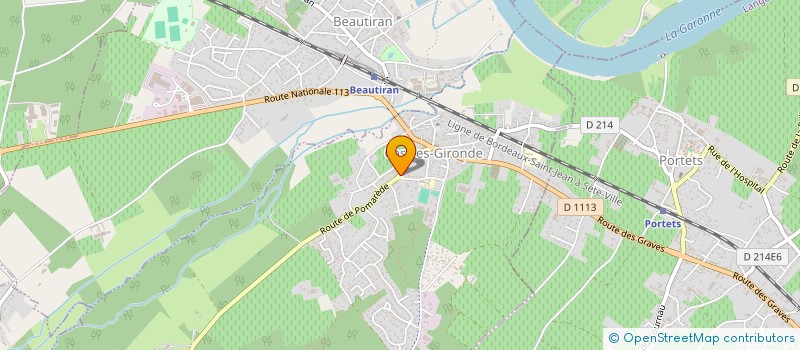 localisation de l'entreprise BMS CASTRES-GLENMORE à BAYONNE