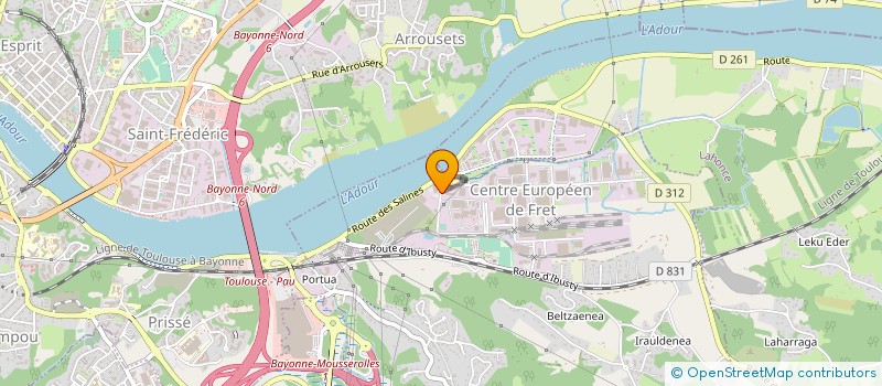 localisation de l'entreprise BMS CIRCUITS  MOUGUERRE