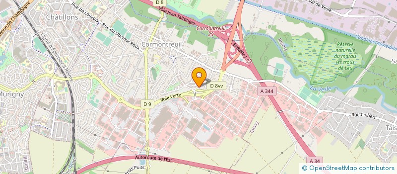 localisation de l'entreprise BMS EUROPEAN SERVICES à CORMONTREUIL