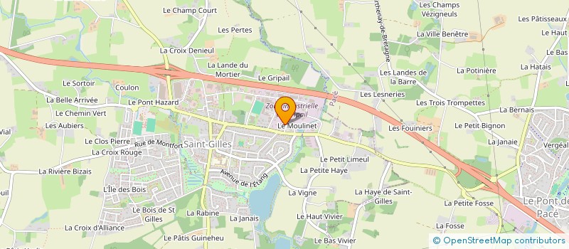 localisation de l'entreprise BMS INGENIERIE  SAINT-GILLES