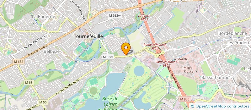 localisation de l'entreprise BMS INTERVENTION TRANS à TOURNEFEUILLE