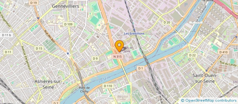 localisation de l'entreprise BMS MOBILIER à PARIS