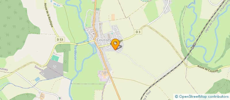 localisation de l'entreprise BMS SECURITE  COUSSEY