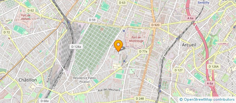 localisation de l'entreprise BMS TRANSPORT à BAGNEUX