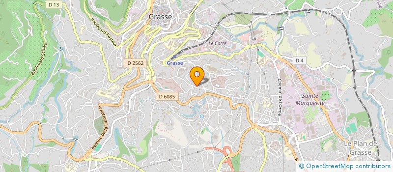 localisation de l'entreprise BMS TRANSPORTS à GRASSE