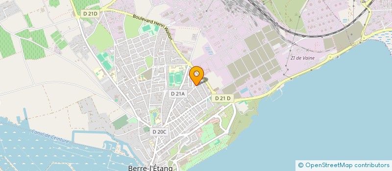 localisation de l'entreprise BMS-TRANSPORTS  BERRE-L'ETANG