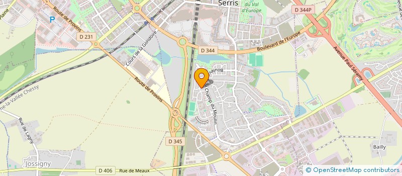 localisation de l'entreprise BMS TRANSPORTS  SERRIS