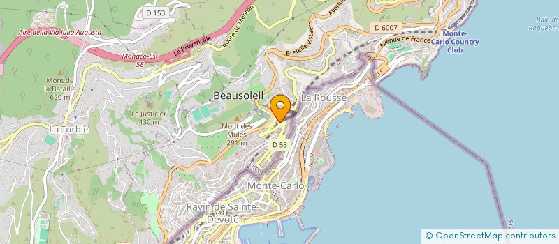 localisation de l'entreprise BMS VAD  BEAUSOLEIL