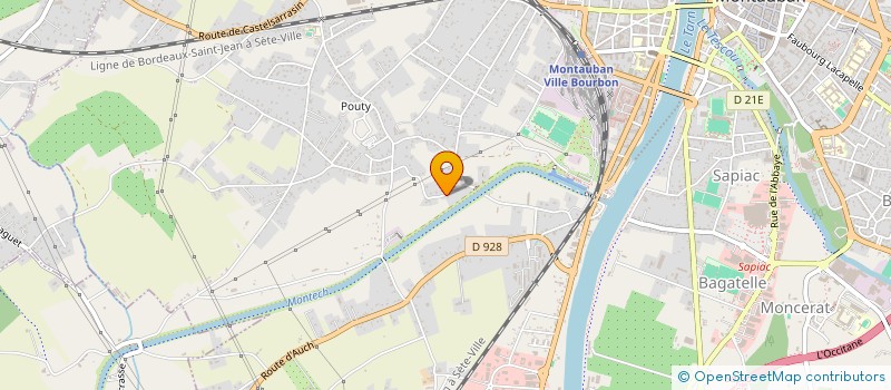 localisation de l'entreprise BMSF  MONTAUBAN