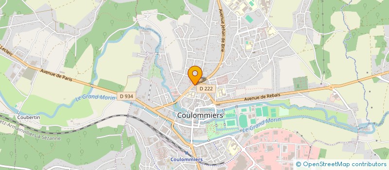 localisation de l'entreprise BMSHL à COULOMMIERS