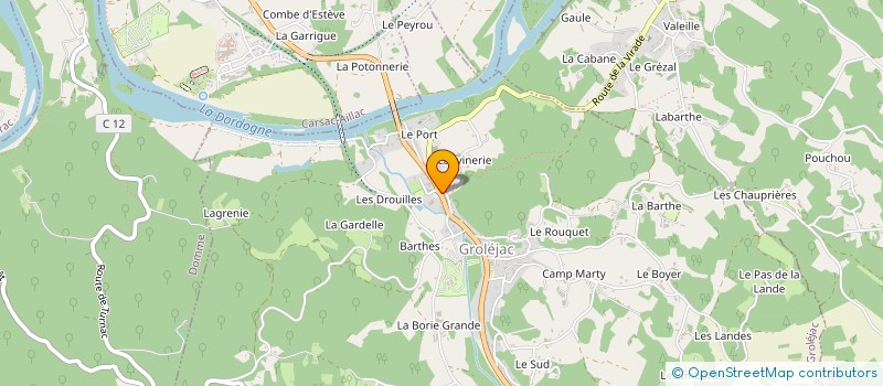 localisation de l'entreprise BMSL GROLEJAC  GROLEJAC