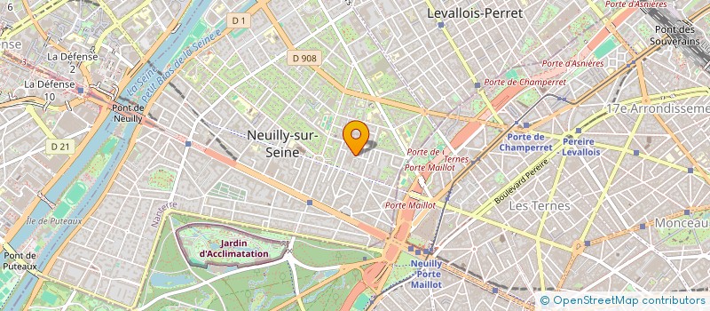 localisation de l'entreprise BMSPML à NEUILLY-SUR-SEINE