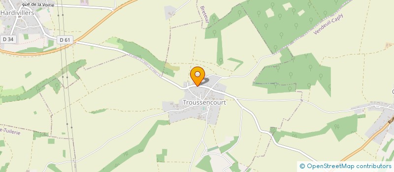 localisation de l'entreprise BMSTD  TROUSSENCOURT