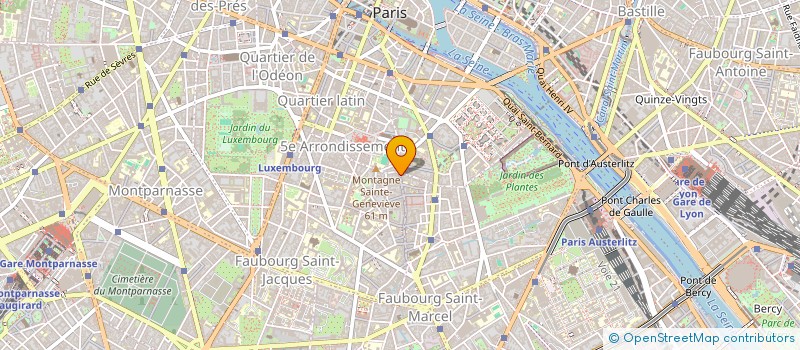 localisation de l'entreprise BMT  PARIS