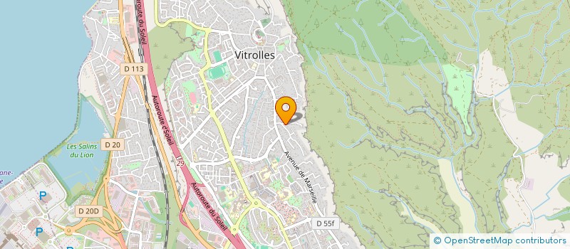 localisation de l'entreprise BMT  VITROLLES