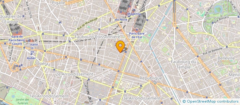 localisation de l'entreprise BMT AFRO COIFF  PARIS