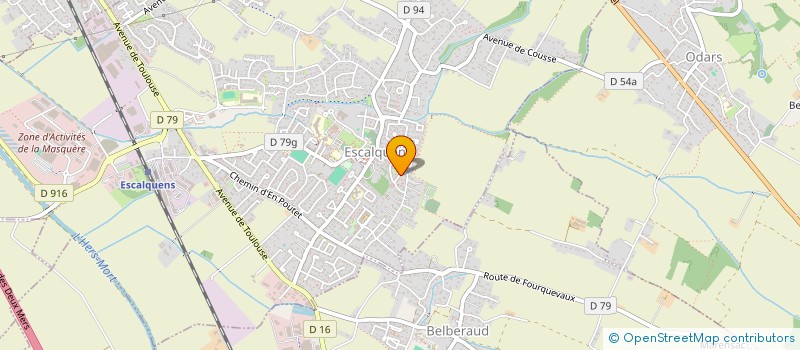 localisation de l'entreprise BMT CONSTRUCTION  ESCALQUENS